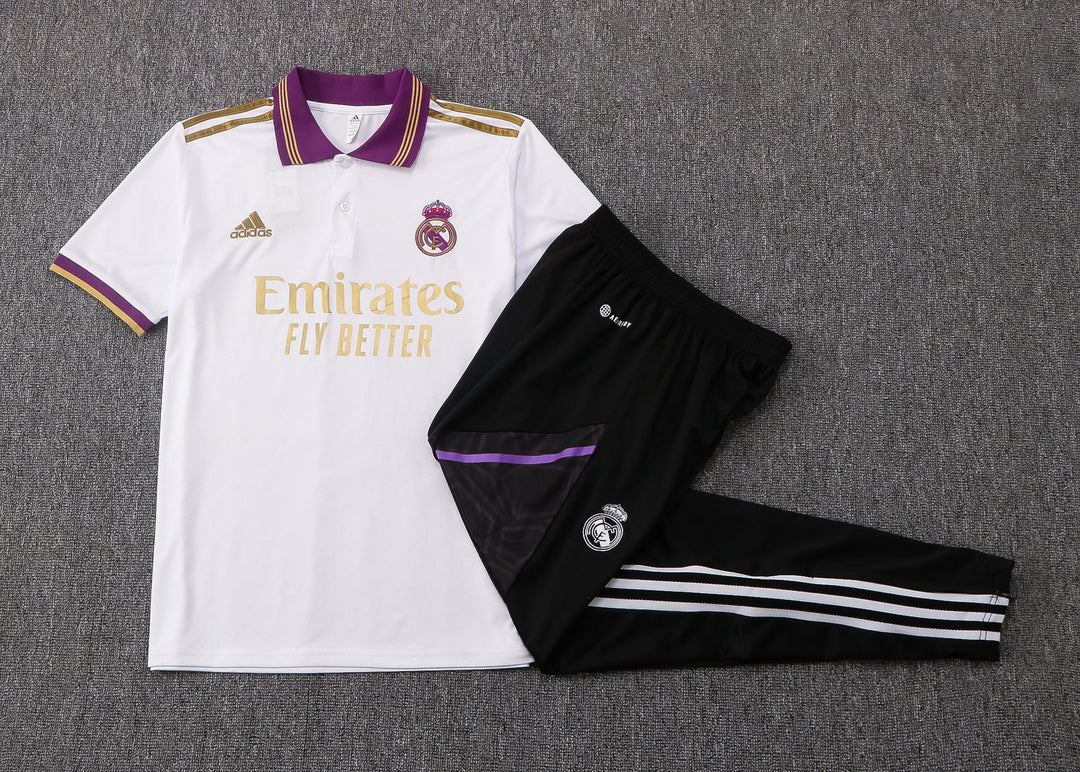 NEW REAL MADRID TRACKSUIT POLO 1º